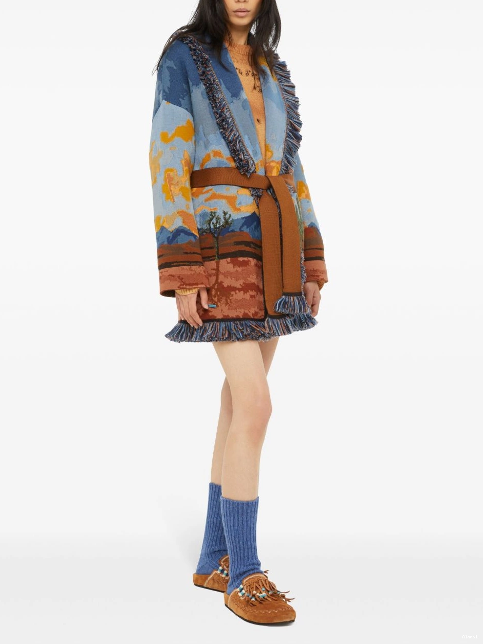Affordable Alanui Women wool-blend cardigan On Road The 0704